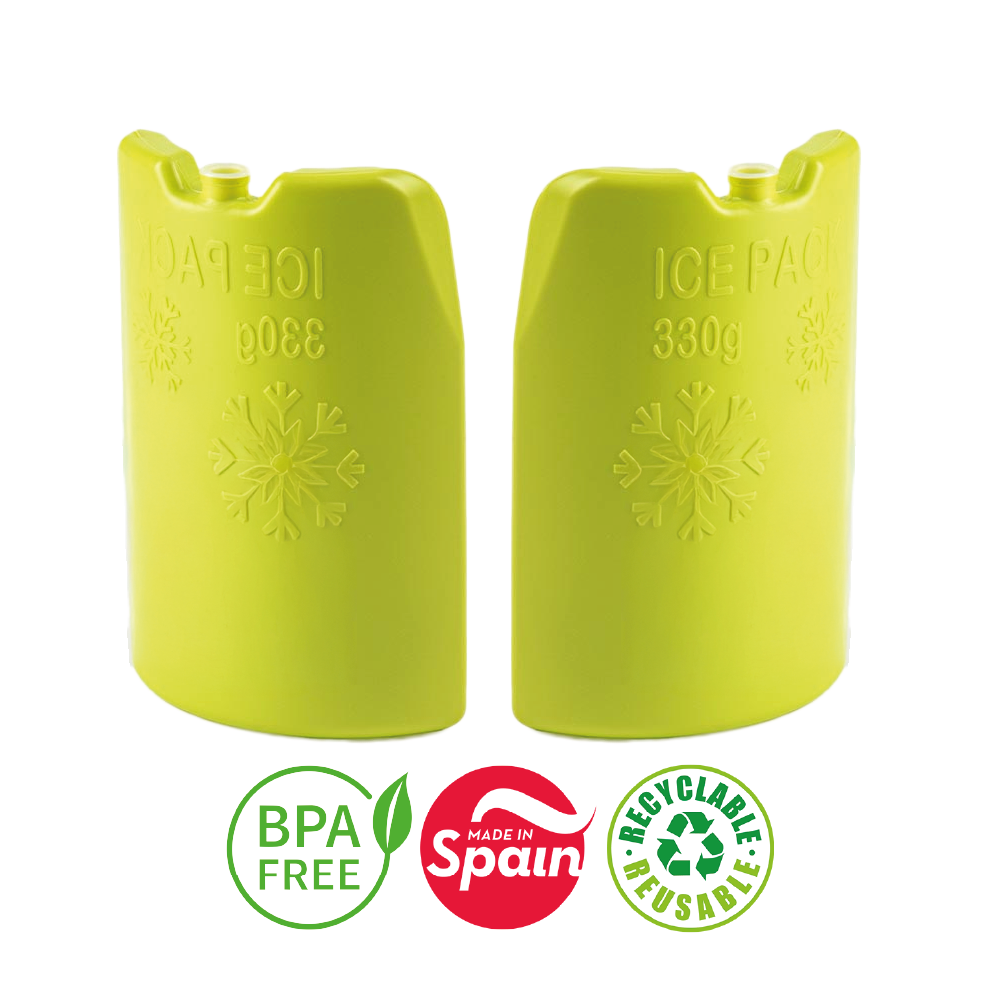 Acumulador De Frio Cooler 330 Gr x2 - PlasticForte Botellas - 4,5 x 11,5 x 17 - N°06