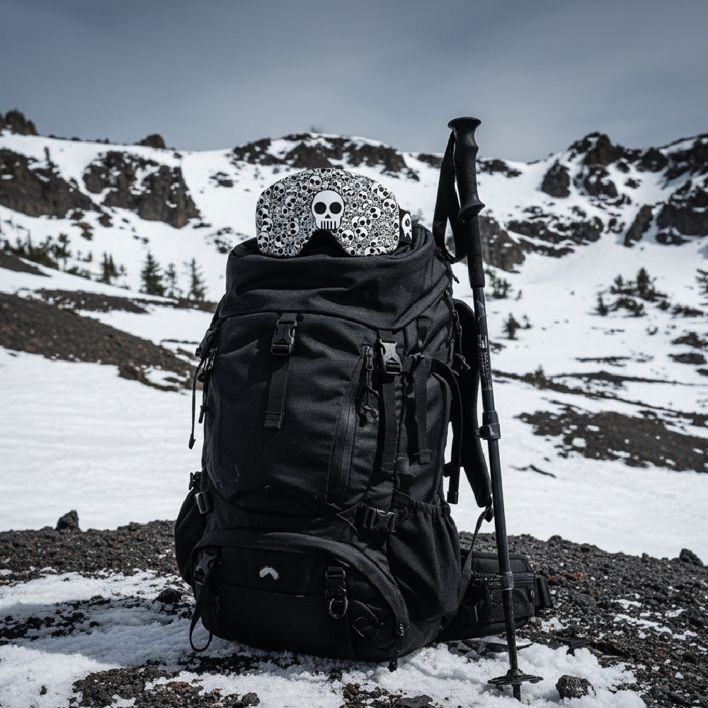 Funda Antiparras Microfibra | Ski, Snowboard Bicicleta Skull Mob