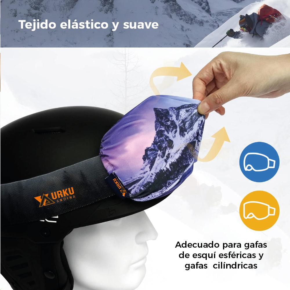 Funda Antiparras Microfibra | Ski, Snowboard Bicicleta  Alpenglow