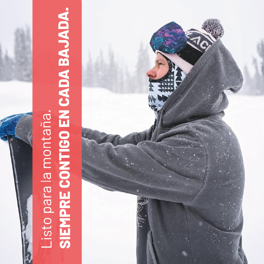 Funda Antiparras Microfibra | Ski, Snowboard Bicicleta Flora Peak
