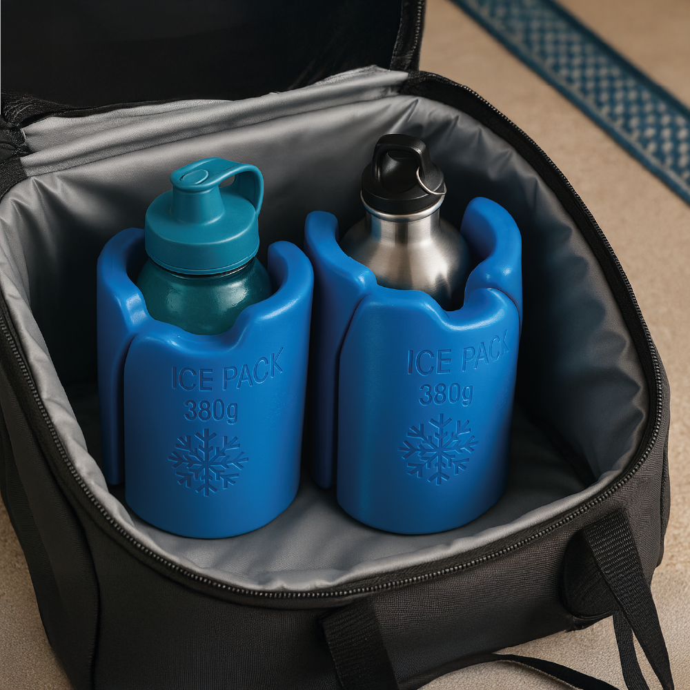 Acumulador De Frio Cooler 330 Gr x2 - PlasticForte Botellas - 4,5 x 11,5 x 17 - N°06