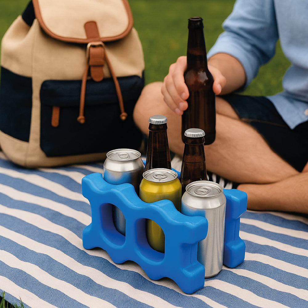 Acumulador De Frio Para Cooler 650 Gr - PlasticForte Latas - 5 x 9,5 x 21,5 - N°01