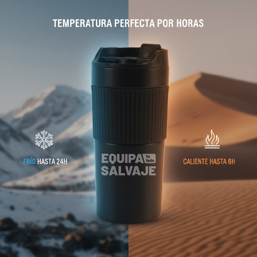 Cafetera Portátil con Prensa Francesa Ideal para Viajes Oficina y Outdoor