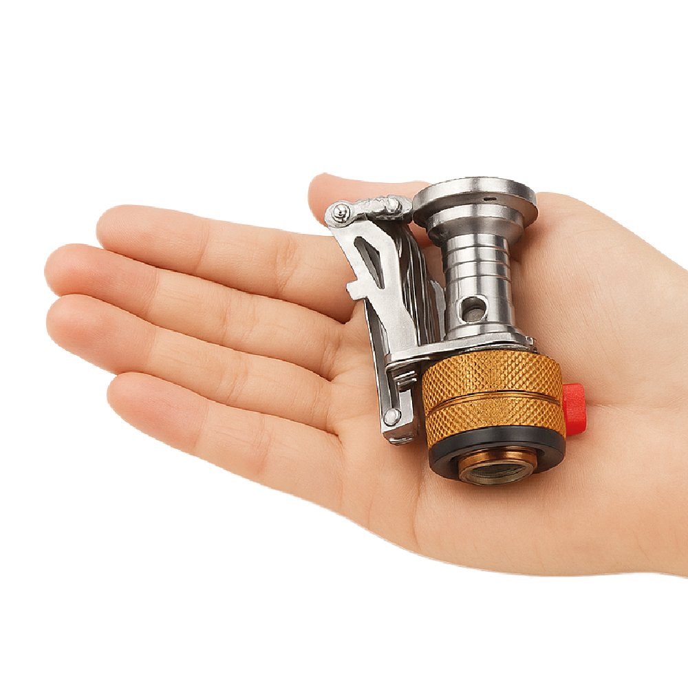 Estufa de Camping Piezoeléctrica 1,89 KW - Enciende Tu Aventura al Instante - 94g