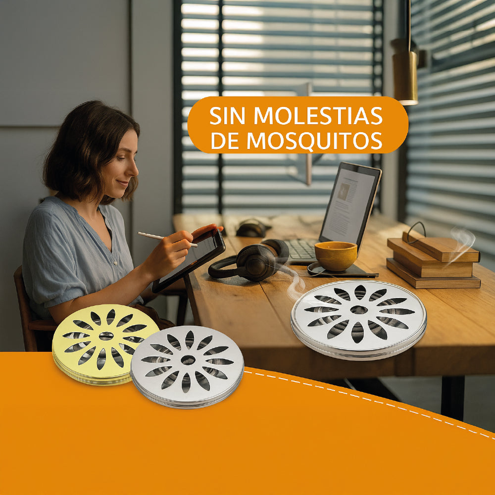 Espirales Citronela - Bamboo Mosquitos Zancudos 30 Unidades