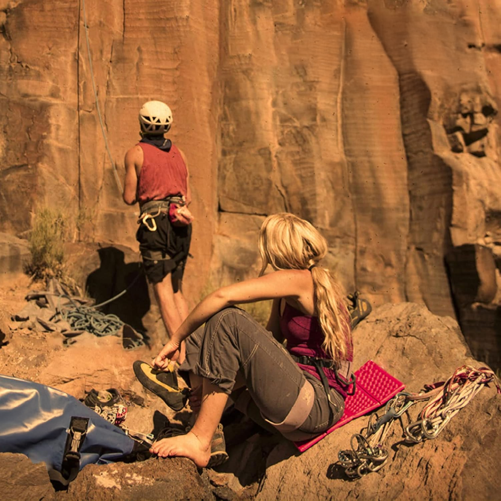 Asiento Plegable Espuma Impermeable Camping Montaña