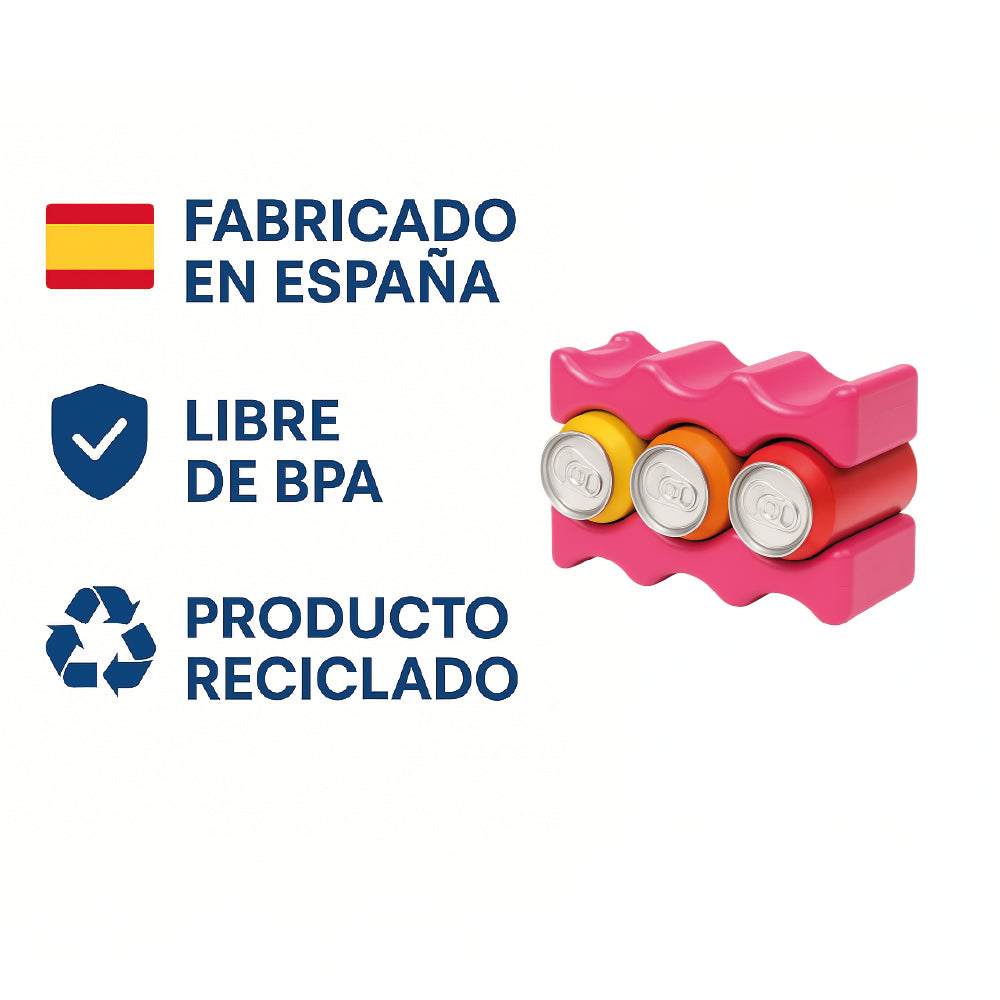 Acumulador De Frio Para Cooler 650 Gr - PlasticForte Latas - 5 x 9,5 x 21,5 - N°01