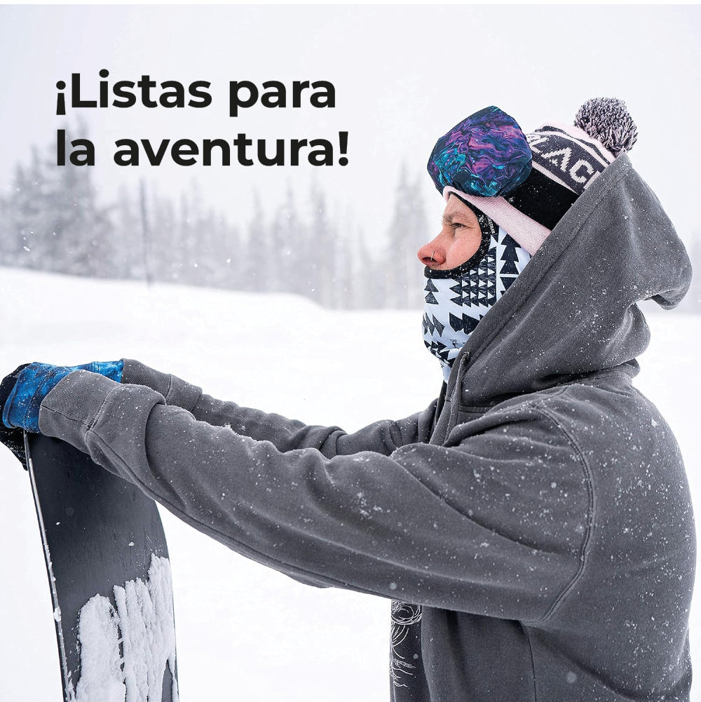 Funda Antiparras Ski/snow/bici Microfibra Getting Dark