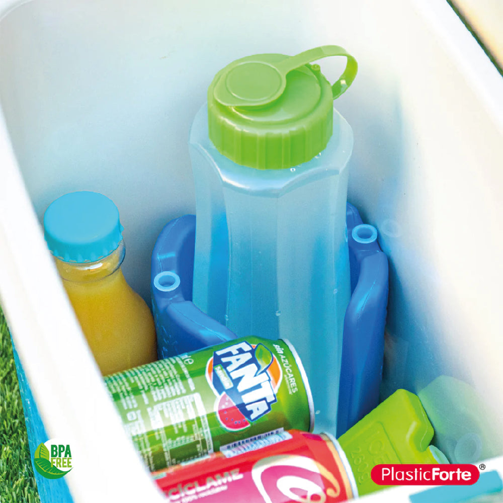 Acumulador De Frio Cooler 330 Gr x2 - PlasticForte Botellas - 4,5 x 11,5 x 17 - N°06