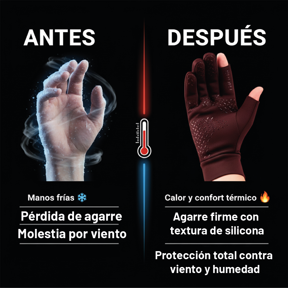 Guantes Deportivos Térmicos – Trekking, MTB y Running