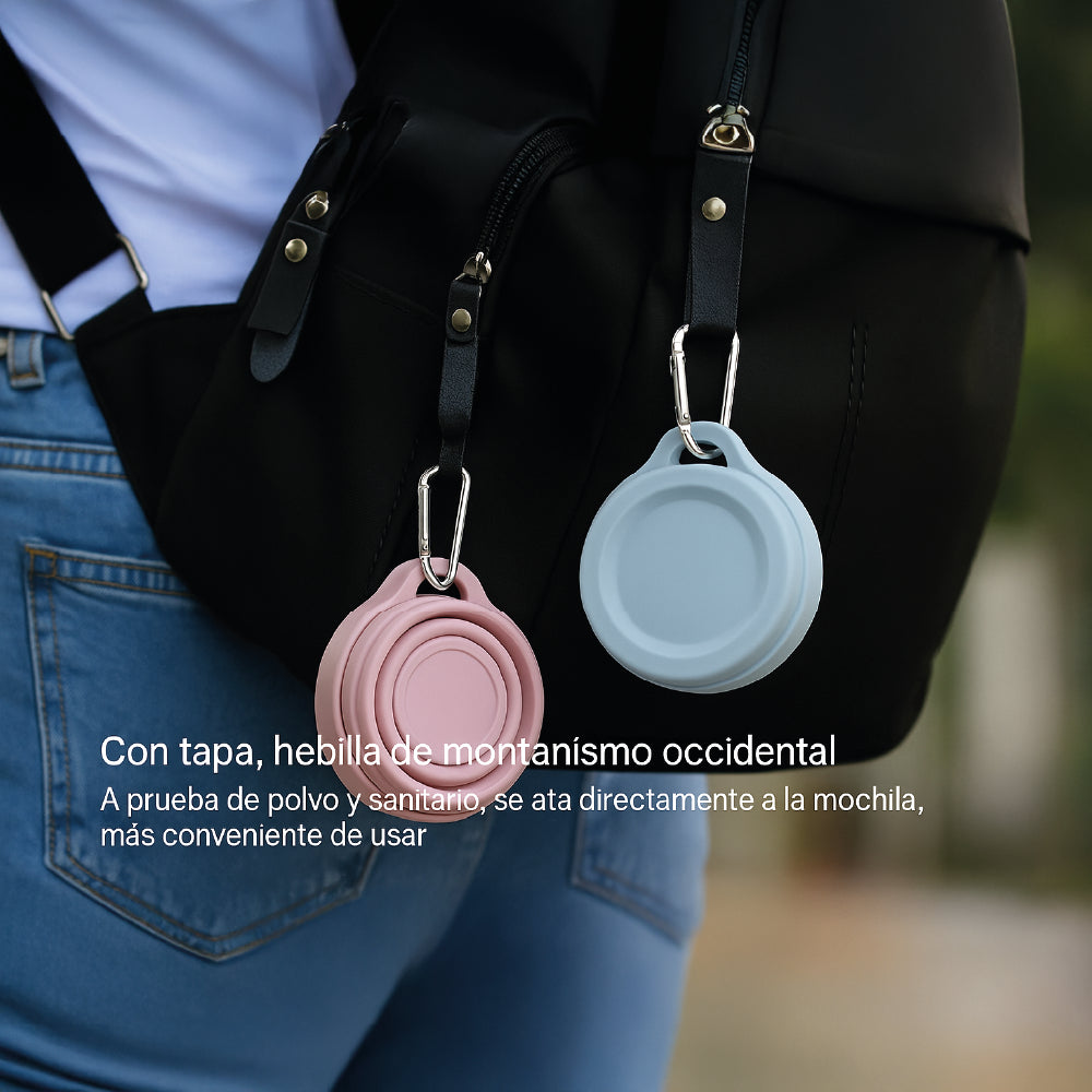 Vaso Plegable de Silicona - Tu Compañero de Aventuras Ecológico - 180 ml