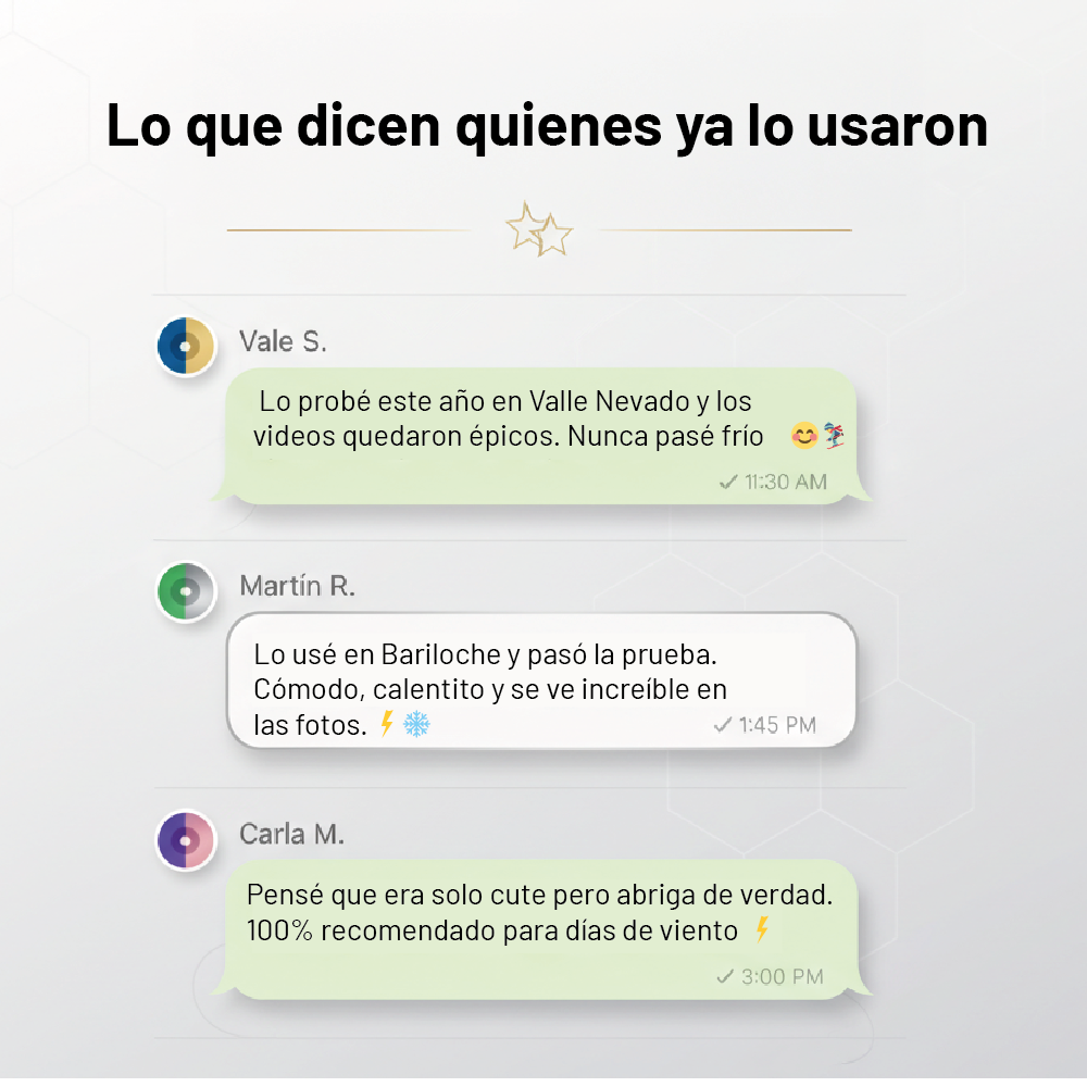 Pasamontañas Conejo  Ski/Snowboard – Térmico, Ajustable, Adulto L