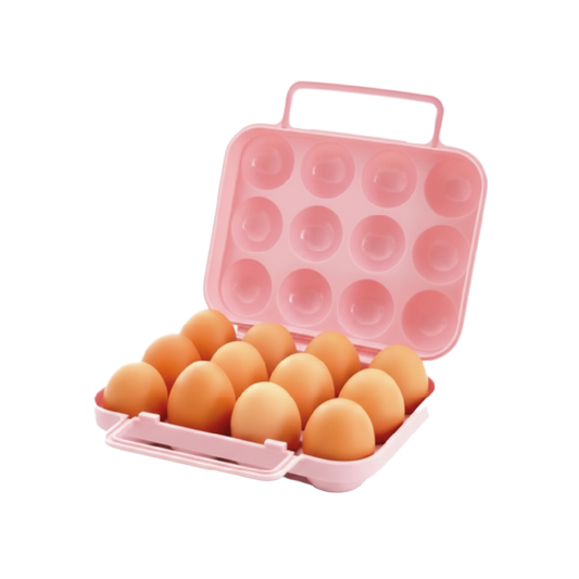 Porta Huevos De Viaje Outdoor Camping/montaña/ 12 Espacios LIBRE DE BPA